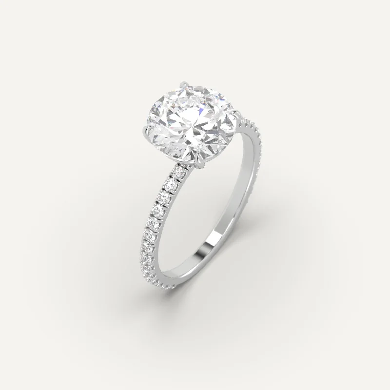 Must-Have Jewelry Pieces At Reduced Prices 3 carat Round Cut Diamond Ring