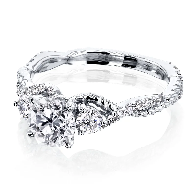 Affordable Luxury Jewelry For Every Occasion 3 Stone Diamond Cobra Ring