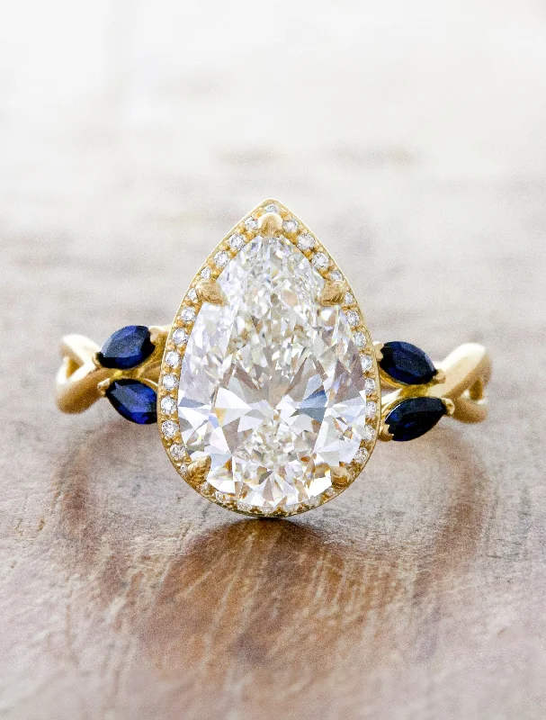 Luxury Meets Affordability – Jewelry Sale Now Live Elvina - 4.26ct Pear Lab Grown Diamond