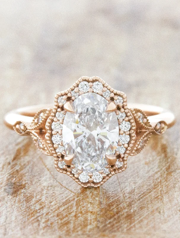 Huge Savings On Premium Jewelry Styles Fiona - 1.23ct Oval Lab Grown Diamond