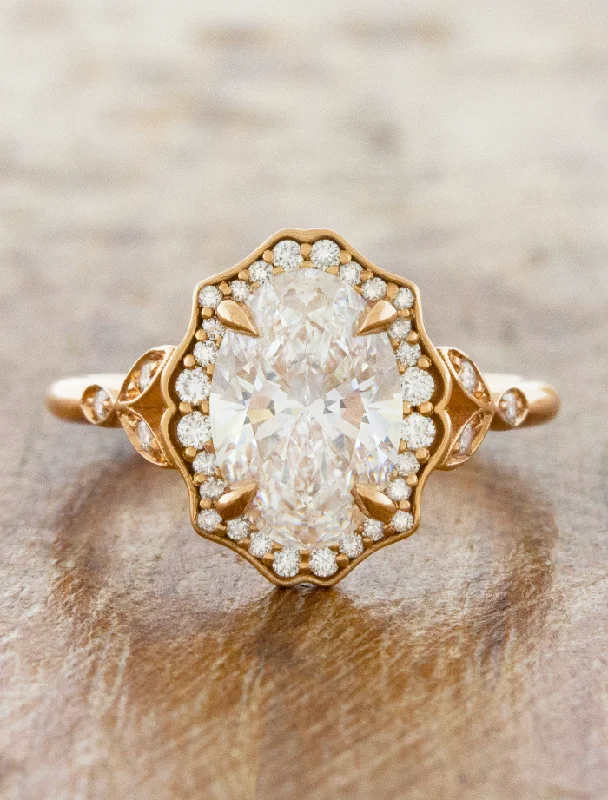 Luxury Jewelry Sale – Sparkle For Less Florrie - 2.14ct Oval Lab Grown Diamond