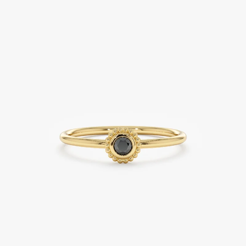 Seasonal Jewelry Clearance – Best Styles At The Lowest Prices Black Onyx Art Deco Ring, Winnie