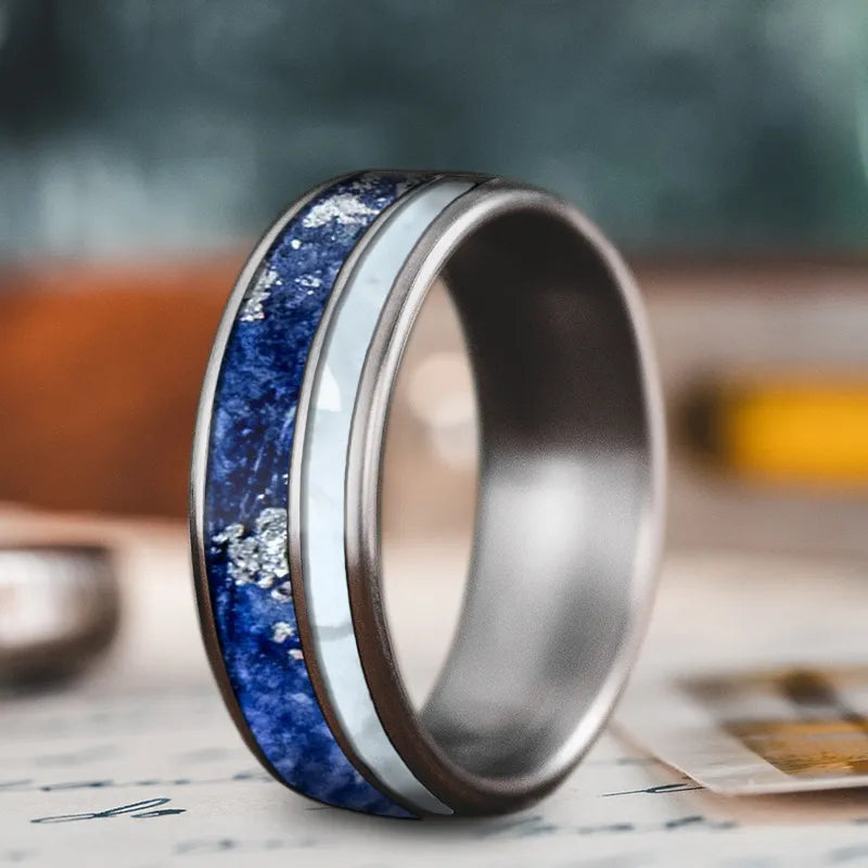 Flash Deals On Fine Jewelry – Shop Before It's Gone Custom Design - 2-Inlay Offset Ring SUYK9ZU2v1g6wsTXjeEPmlsi