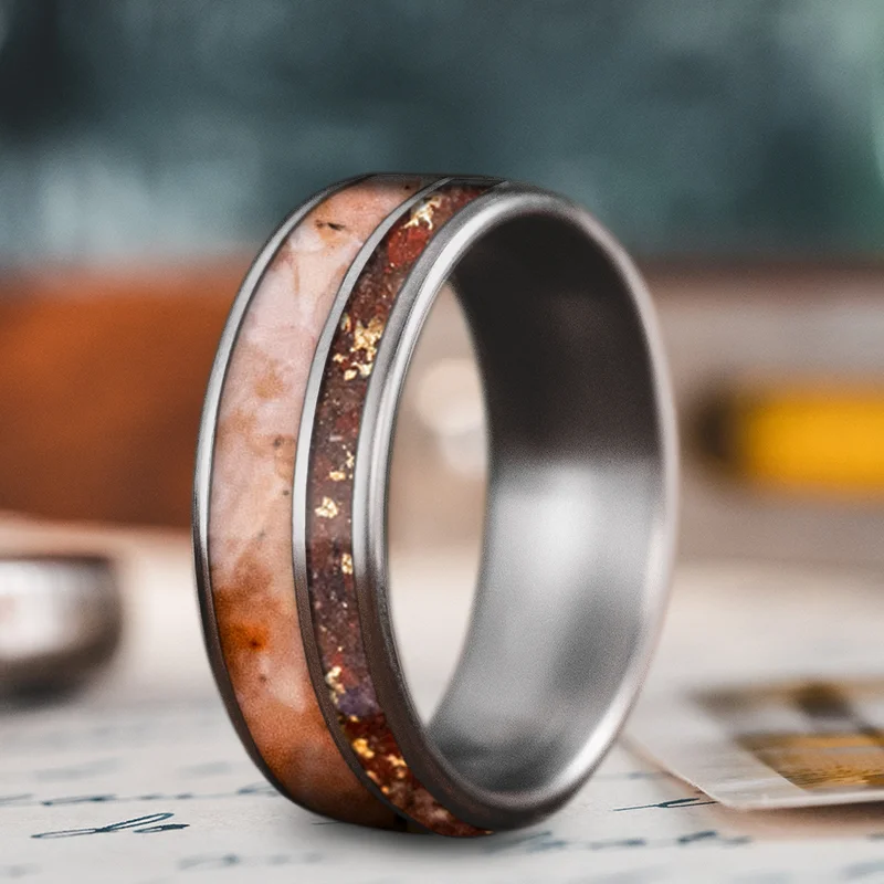 Luxury Jewelry Clearance – Shop Premium Styles Now Custom Design - 2-Inlay Offset Ring T6VdHhgLySNnIKDOamUEVjT0