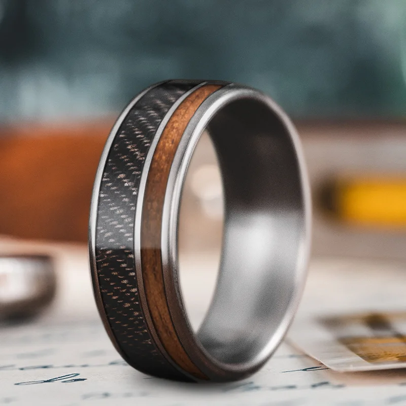 Best Jewelry Sale Prices – Limited-Time Offer Custom Design - 2-Inlay Offset Ring tn-qSs-QpioMzCi6ILhfUTy7