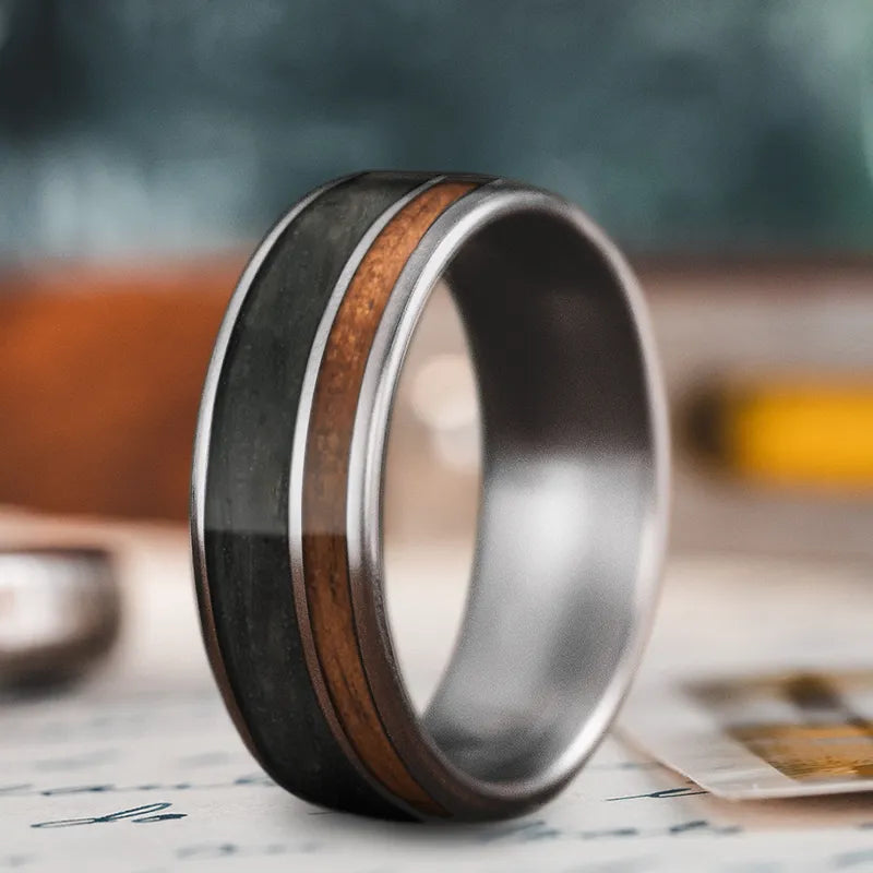 Stunning Statement Jewelry, Unbeatable Discounts Custom Design - 2-Inlay Offset Ring To0lL0_Sx7NrIoL7rt_2Ufw3