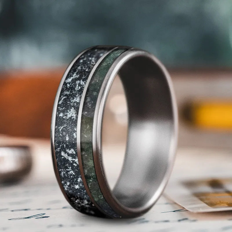 Jewelry Flash Sale – Stylish Designs At Unbeatable Rates Custom Design - 2-Inlay Offset Ring UcUscO7GL8jUKkF5-UQ5CWrR