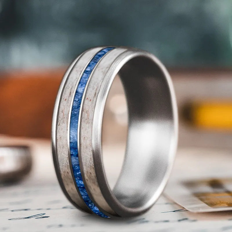 Limited-Time Jewelry Discounts – Shine Without The Splurge Custom Design - 3-Inlay Narrow Center Ring uc8FEqiH9PdxcPFexohOkHt7