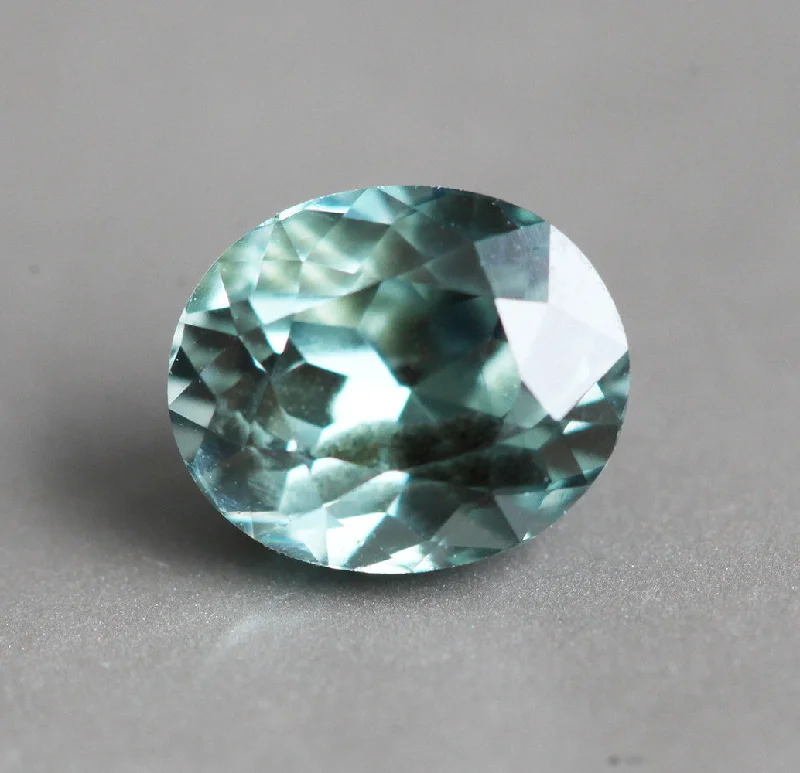 Must-Have Jewelry At Unbelievable Discounts Loose 1.64 Ct Oval Teal Sapphire