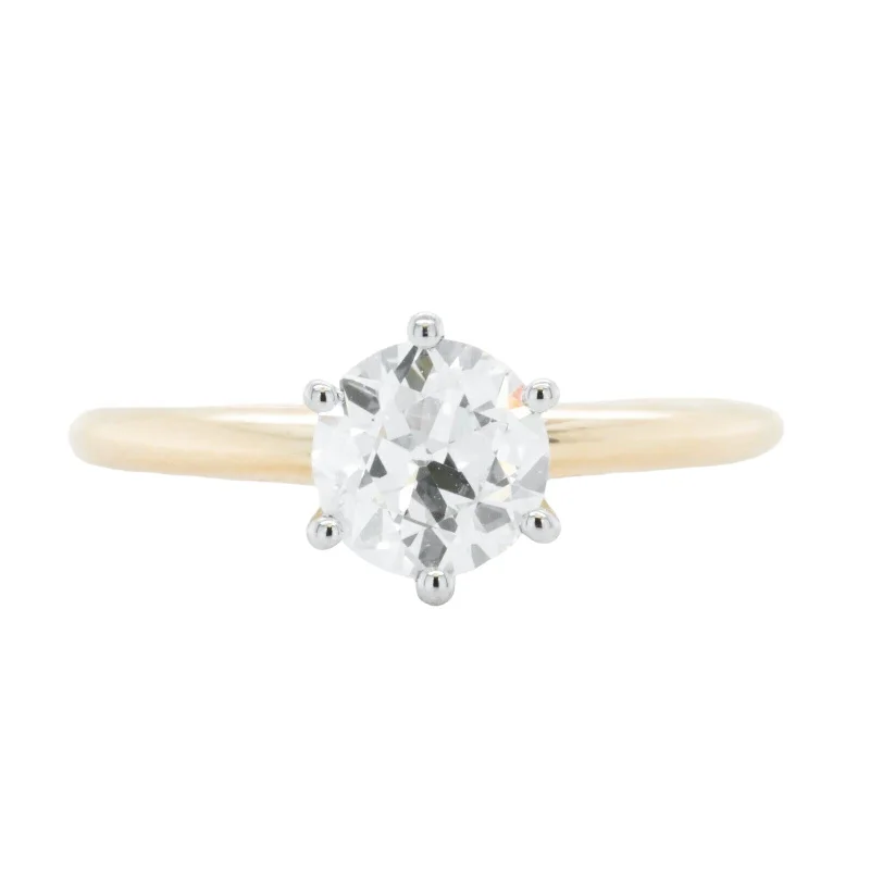 Must-Have Jewelry Pieces At Reduced Prices Tiffany & Co. Platinum & 18k Yellow Gold Diamond Engagement Ring 0.66ct H VS2