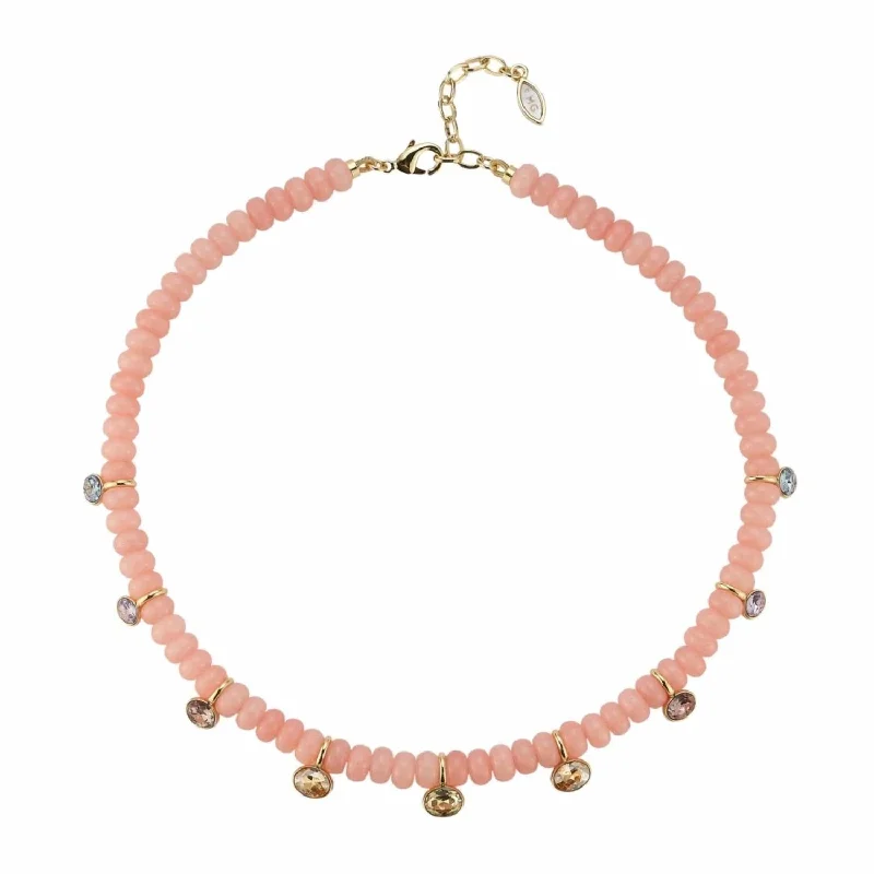Exclusive Gemstone Jewelry Markdowns – Shop Now Amira Beaded Necklace In Light Pink Exclusive Gemstone Jewelry Markdowns – Shop Now Amira Beaded Necklace In Light Pink