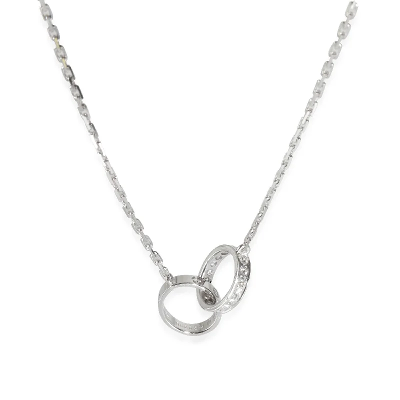 Versatile Layering Jewelry For Effortless Chic Cartier Love Fashion Necklace in 18k White Gold 0.22 CTW Versatile Layering Jewelry For Effortless Chic Cartier Love Fashion Necklace in 18k White Gold 0.22 CTW