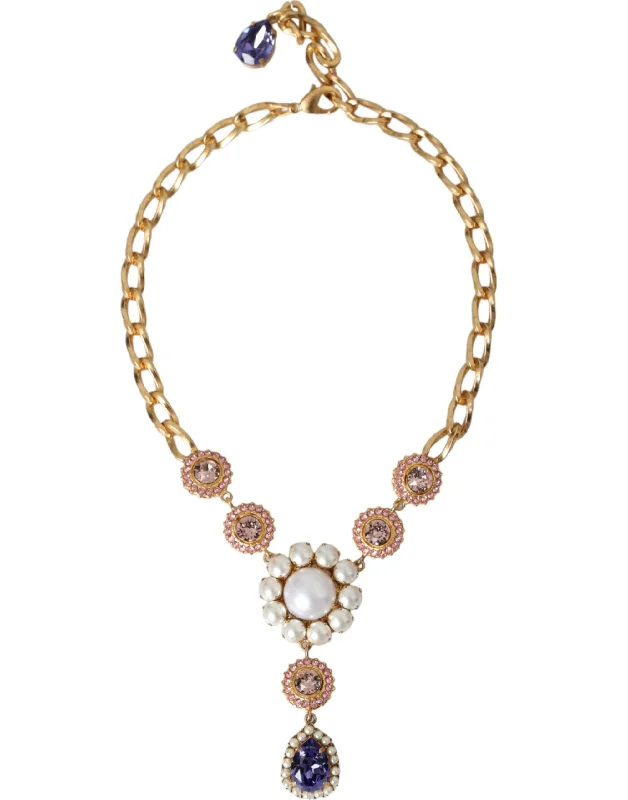 Flash Deals On Fine Jewelry – Shop Before It's Gone Dolce & Gabbana Brass Crystal pink ivory Pendants Women's Necklace Flash Deals On Fine Jewelry – Shop Before It's Gone Dolce & Gabbana Brass Crystal pink ivory Pendants Women's Necklace
