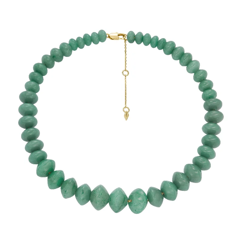 Unmissable Jewelry Sale – Shop Before It's Too Late Fossil Women's All Stacked Up Green Aventurine Beaded Necklace Unmissable Jewelry Sale – Shop Before It's Too Late Fossil Women's All Stacked Up Green Aventurine Beaded Necklace