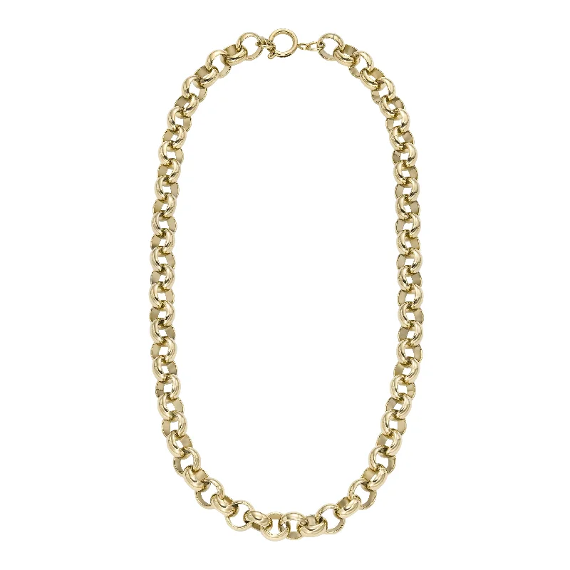 Shop Handcrafted Jewelry At Special Promotional Rates Fossil Women's Archival Bold Links Gold-Tone Stainless Steel Chain Necklace Shop Handcrafted Jewelry At Special Promotional Rates Fossil Women's Archival Bold Links Gold-Tone Stainless Steel Chain Necklace