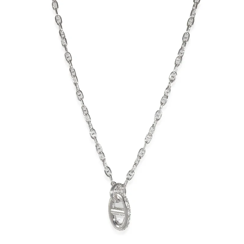 Affordable Glamour – Premium Jewelry For Less Hermès Farandole Pendant in 18K White Gold 0.45 CTW Affordable Glamour – Premium Jewelry For Less Hermès Farandole Pendant in 18K White Gold 0.45 CTW