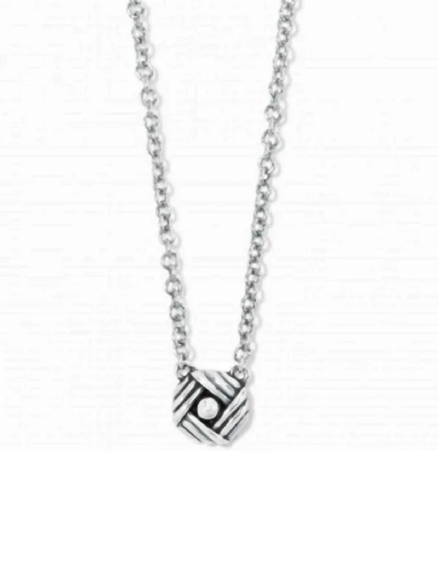 The Perfect Jewelry Piece At The Perfect Price Single Sonora Knot Necklace In Silver