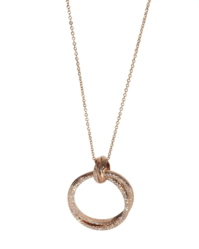 Affordable Gold-Plated Jewelry For Modern Fashion Tiffany & Co. Paloma Picasso Diamond Melody Pendant in 18k Rose Gold 0.40 CTW Affordable Gold-Plated Jewelry For Modern Fashion Tiffany & Co. Paloma Picasso Diamond Melody Pendant in 18k Rose Gold 0.40 CTW