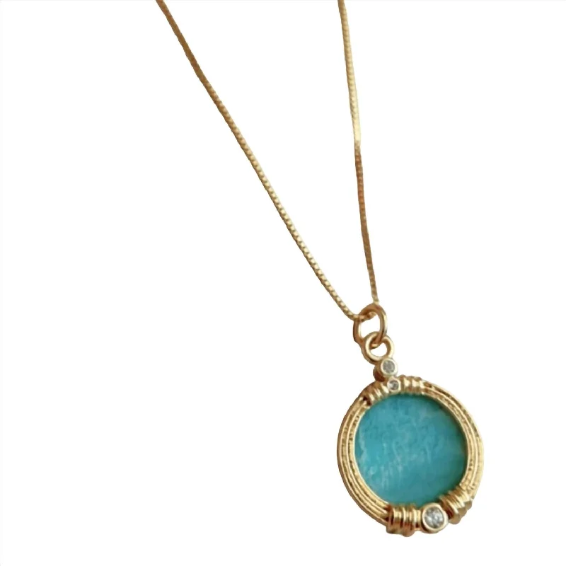 Special Offers On Handcrafted And Designer Jewelry Women's Boris Necklace In Turqueza Special Offers On Handcrafted And Designer Jewelry Women's Boris Necklace In Turqueza