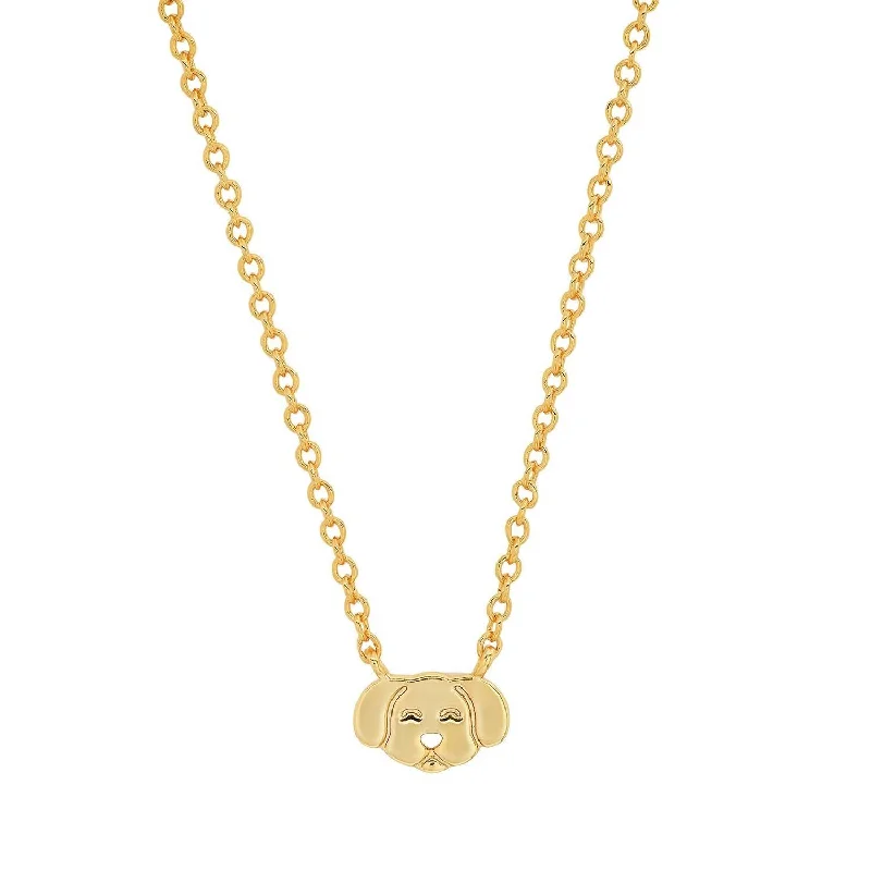 Special Deals On Handcrafted And Designer Jewelry Women's Dog Pendant Necklace In Whimsical Gold Special Deals On Handcrafted And Designer Jewelry Women's Dog Pendant Necklace In Whimsical Gold