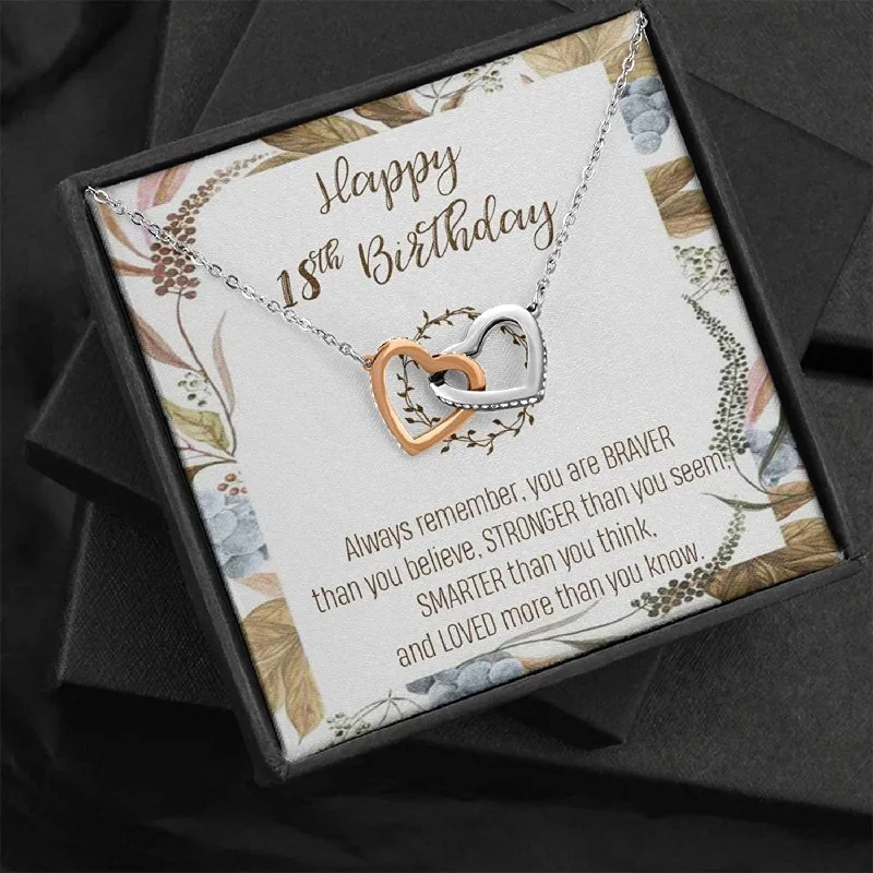 Shop Fine Jewelry With Amazing Deals 18th Birthday Necklace Message Card Jewelry Handmade Necklace 18th birthday Necklace women september birthday Shop Fine Jewelry With Amazing Deals 18th Birthday Necklace Message Card Jewelry Handmade Necklace 18th birthday Necklace women september birthday