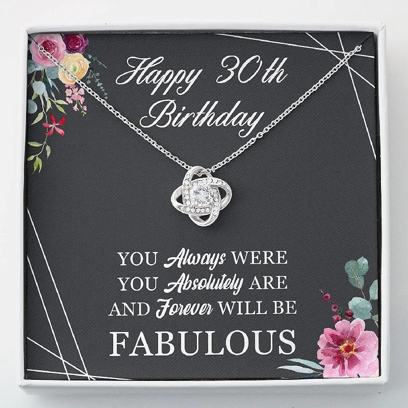 Elegant Jewelry At Unbeatable Offers – Shop Before It's Gone 30th Birthday Necklace Girlfriend Necklace Wife Necklace 30th Birthday Necklace Gift - Love Knots Necklace Elegant Jewelry At Unbeatable Offers – Shop Before It's Gone 30th Birthday Necklace Girlfriend Necklace Wife Necklace 30th Birthday Necklace Gift - Love Knots Necklace