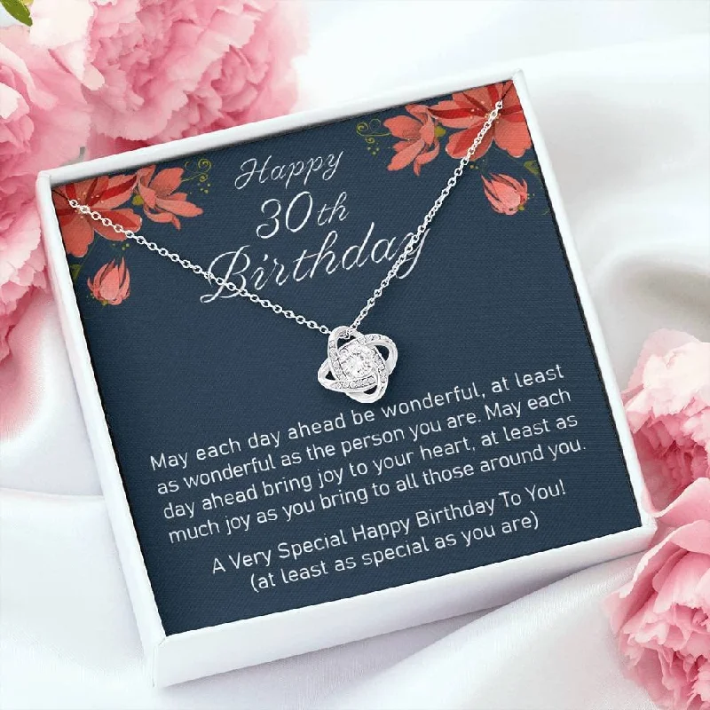 Buy More, Save More On Stunning Jewelry Designs 30th Birthday Necklace Happy 30th Birthday - Love Knot Necklace Happy 30th Birthday Luxury Jewelry Necklaces styles On Buy More, Save More On Stunning Jewelry Designs 30th Birthday Necklace Happy 30th Birthday - Love Knot Necklace Happy 30th Birthday Luxury Jewelry Necklaces styles On
