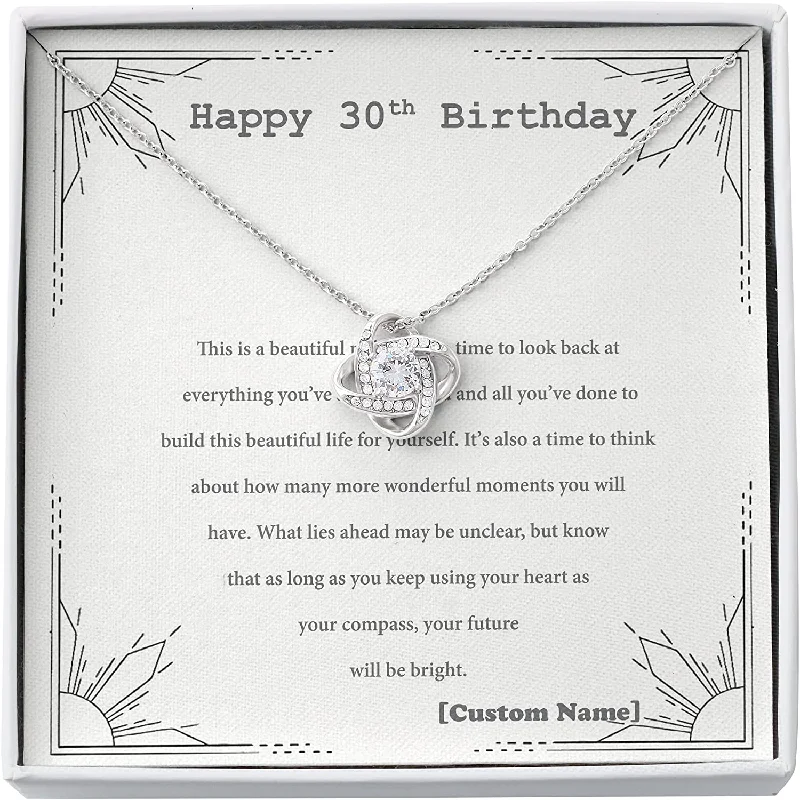 Holiday Jewelry Sale – Perfect Gifts At Great Prices 30th Birthday Necklace The Love Knot Necklace 30th For Girls Gift For 30 Year Old Girl Unique Gift Necklace for Holiday Jewelry Sale – Perfect Gifts At Great Prices 30th Birthday Necklace The Love Knot Necklace 30th For Girls Gift For 30 Year Old Girl Unique Gift Necklace for