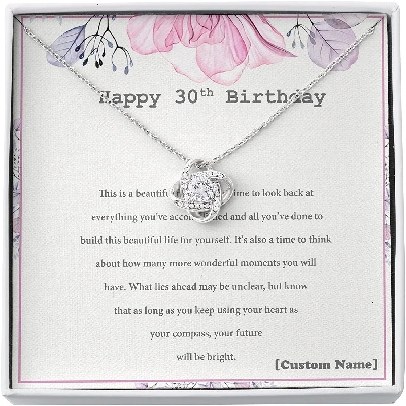 Shop Trending Jewelry With Exclusive Savings 30th Birthday Necklace The Love Knot Necklace 30th For Her Necklace 30th For Daughter Unique Gift Necklace for Shop Trending Jewelry With Exclusive Savings 30th Birthday Necklace The Love Knot Necklace 30th For Her Necklace 30th For Daughter Unique Gift Necklace for