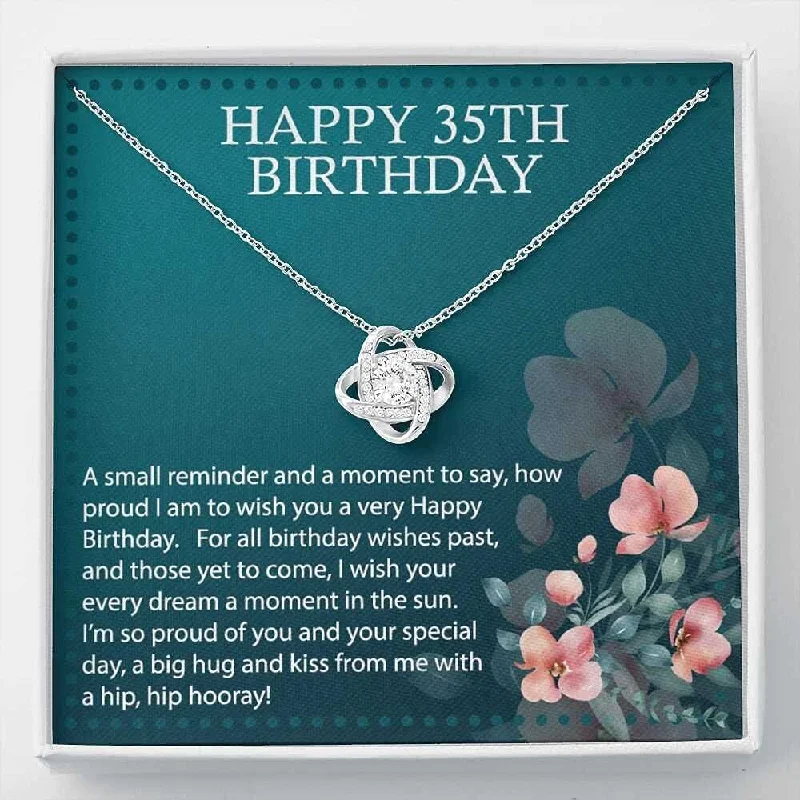 Waterproof Stainless Steel Jewelry For Lasting Beauty 35th Birthday Necklace Message Card Necklace Handmade Jewelry gifts - 35th Birthday Ideas for Woman 35th Waterproof Stainless Steel Jewelry For Lasting Beauty 35th Birthday Necklace Message Card Necklace Handmade Jewelry gifts - 35th Birthday Ideas for Woman 35th