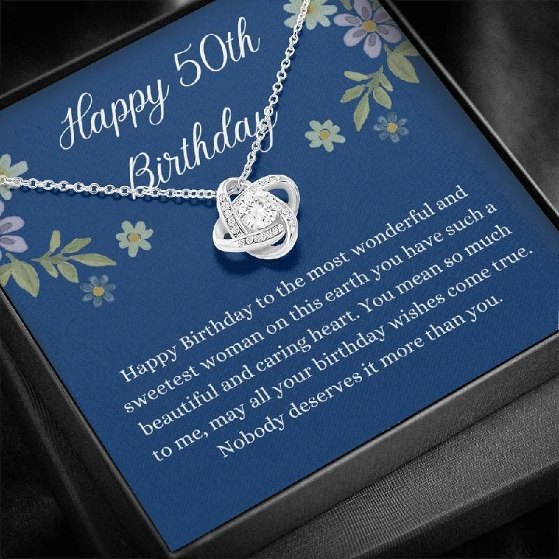 Stunning Jewelry Pieces At The Lowest Prices Ever 50th Birthday Necklace Message Card Jewelry - Gifts for Women Handmade Necklace 50th Birthday For Her Gift 50th For Stunning Jewelry Pieces At The Lowest Prices Ever 50th Birthday Necklace Message Card Jewelry - Gifts for Women Handmade Necklace 50th Birthday For Her Gift 50th For