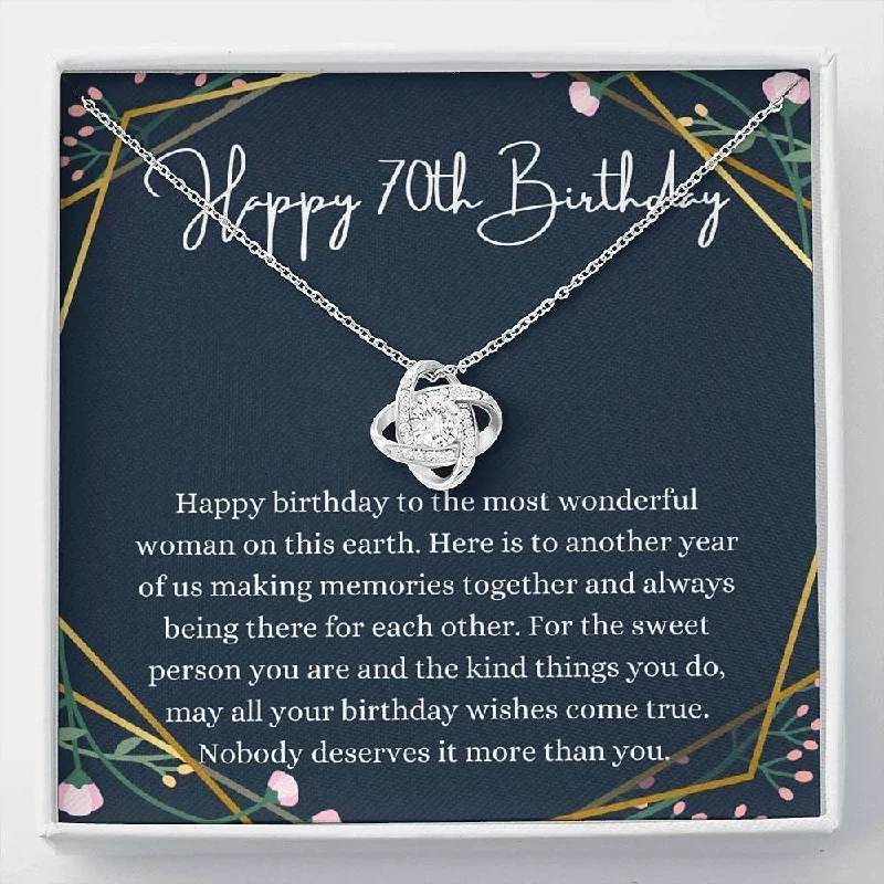 Celebrate With Sparkle – Jewelry Sale Now Live 70th Birthday Necklace Love Knot Necklace GiftFor Her 70th For Her Seventieth For Women Friend 70th Birthday Celebrate With Sparkle – Jewelry Sale Now Live 70th Birthday Necklace Love Knot Necklace GiftFor Her 70th For Her Seventieth For Women Friend 70th Birthday