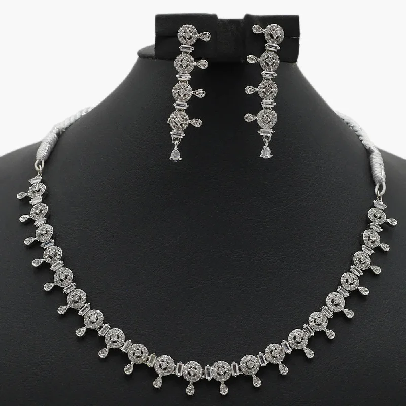 Grab Stylish Jewelry Before The Sale Ends Women's Set - Silver