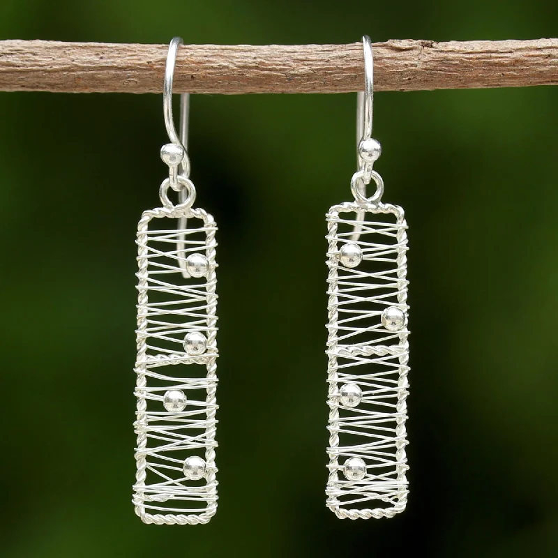 Luxury Jewelry Without The Luxury Price Tag Chiang Mai River Silver Dangle Earrings