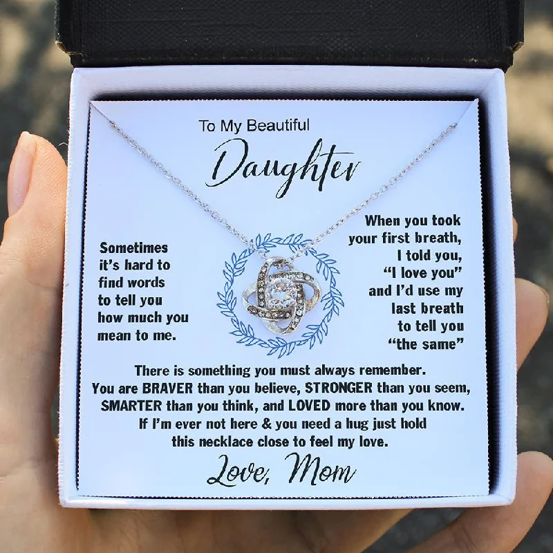 Shop Stylish Jewelry Now And Save Big To My Daughter Necklace Gift From Mom Birthday Wedding Anniversary Gift For Her Girls Daughter
