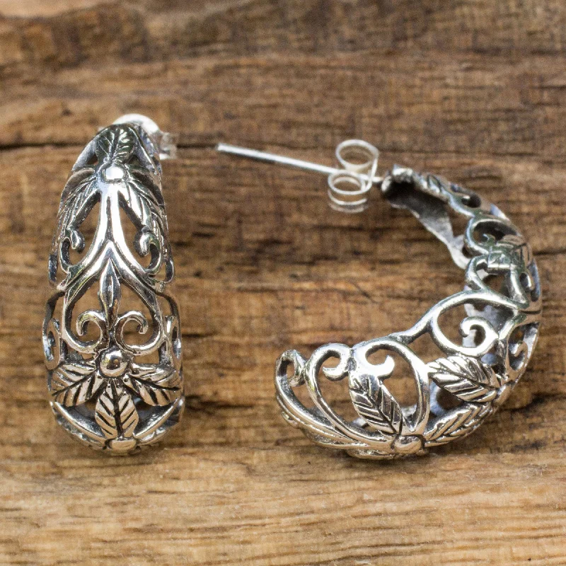 Adjustable Charm Bracelets For A Perfect Fit Floral Fantasy Sterling Silver Earrings Adjustable Charm Bracelets For A Perfect Fit Floral Fantasy Sterling Silver Earrings