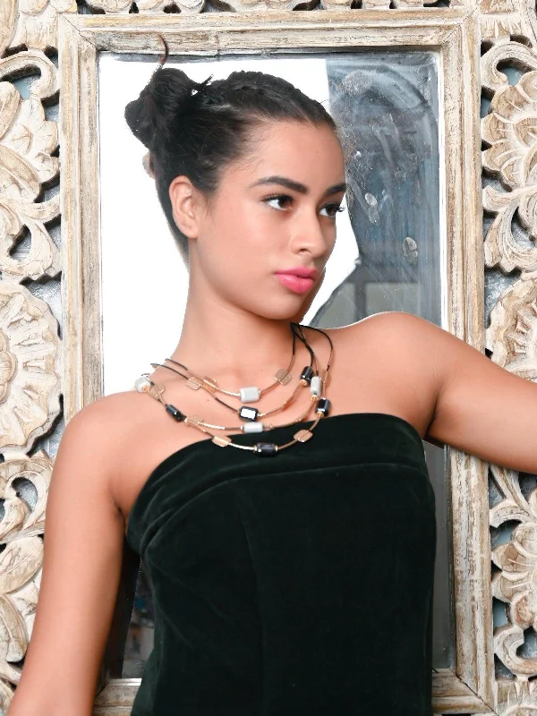 Trending Jewelry Now Available At Exclusive Prices Odette Women Gold Metal Necklace