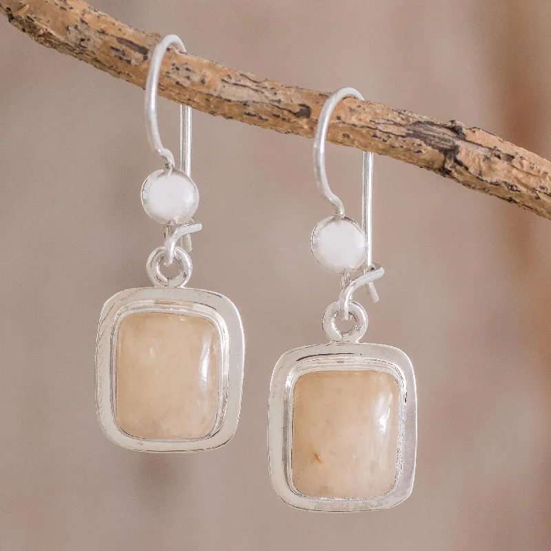 Elegant Jewelry, Affordable Luxury – Shop Now Maya Sunbeam Quartz & Silver Dangle Earrings Elegant Jewelry, Affordable Luxury – Shop Now Maya Sunbeam Quartz & Silver Dangle Earrings