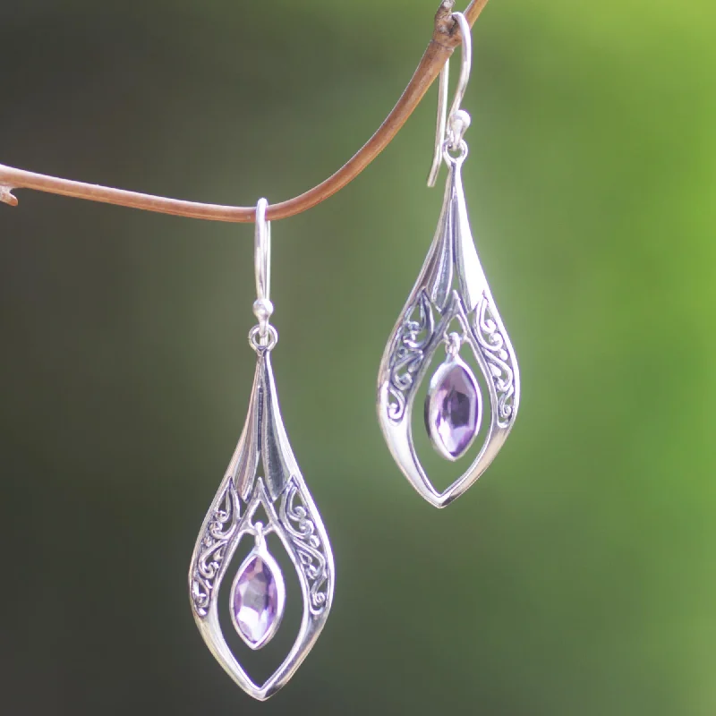 Fine Jewelry, Limited-Time Offers Available Purple Teardrops Amethyst & Silver Dangle Earrings Fine Jewelry, Limited-Time Offers Available Purple Teardrops Amethyst & Silver Dangle Earrings