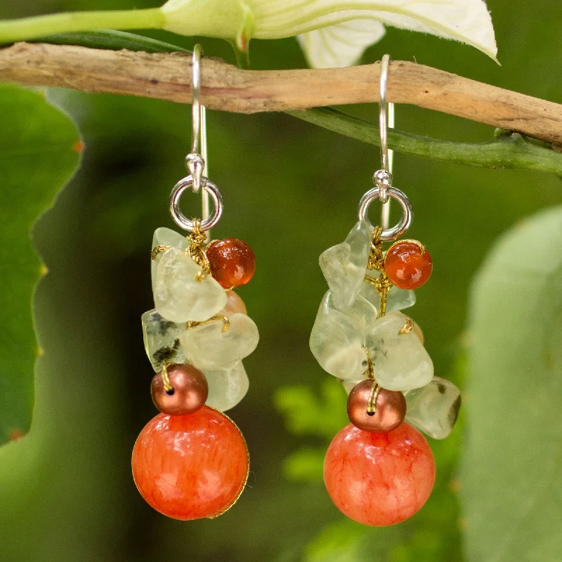 Everyday Jewelry Essentials Now On Sale Spicy Peach Beaded Earrings