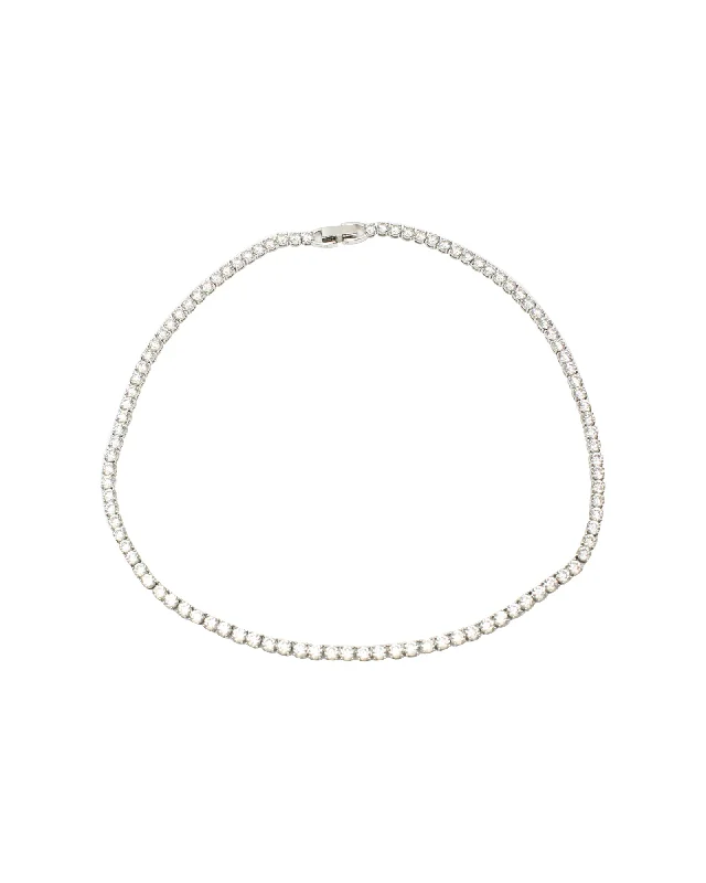 Personalized Jewelry Sale – Unique Gifts At Low Prices Swarovski Matrix Tennis Necklace in Silver Metal Personalized Jewelry Sale – Unique Gifts At Low Prices Swarovski Matrix Tennis Necklace in Silver Metal
