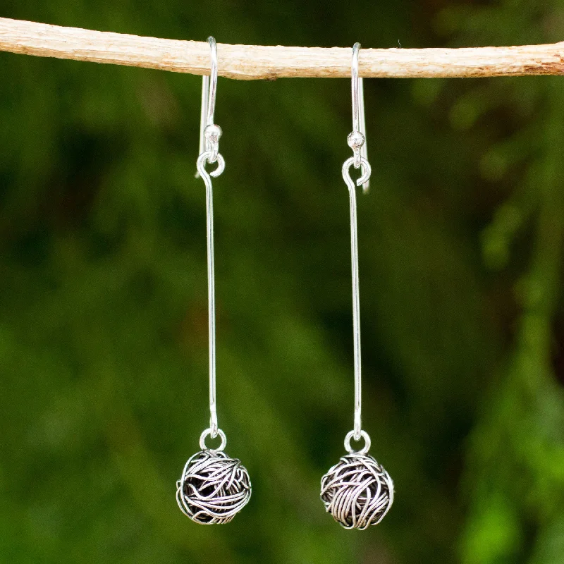 Luxury Jewelry Now At Special Promotional Rates Tangle Sterling Silver Dangle Earrings Luxury Jewelry Now At Special Promotional Rates Tangle Sterling Silver Dangle Earrings