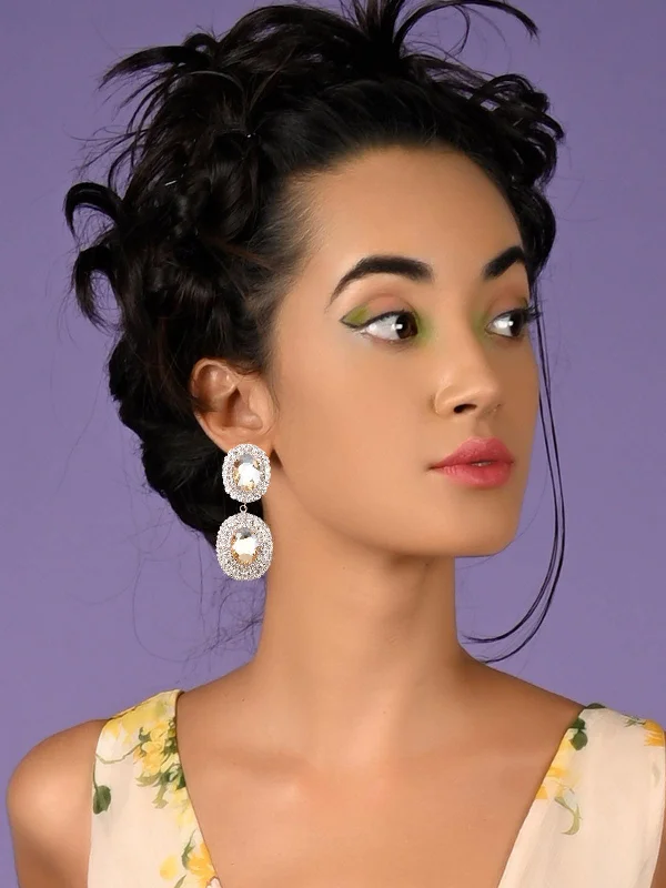 Jewelry Clearance – Final Chance To Save Big Odette Women Silver Metal Earrings
