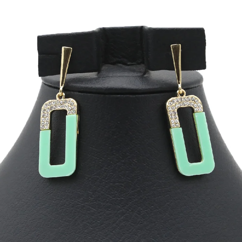 Women's Earings - Cyan