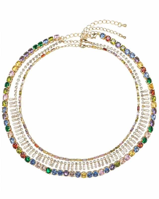 Trending Jewelry Now At Unbeatable Prices Women's Everly Necklace Set In Gold