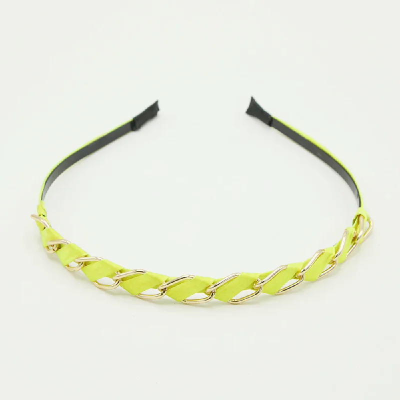 Women's Hair Band - Neon Green