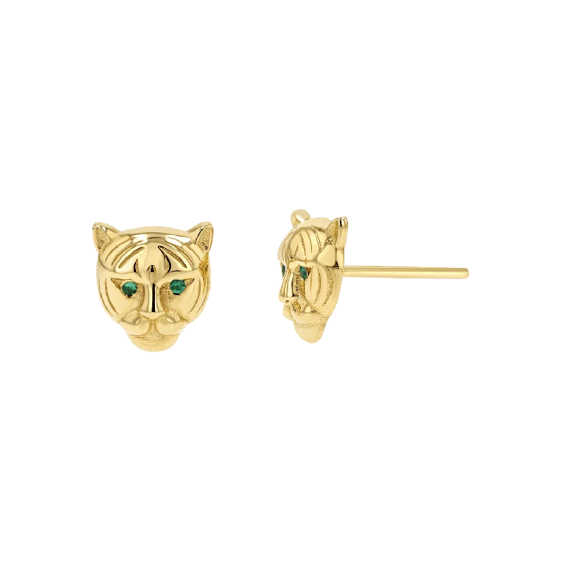 Buy More, Save More On Stunning Jewelry Designs Tiger Stud Earrings