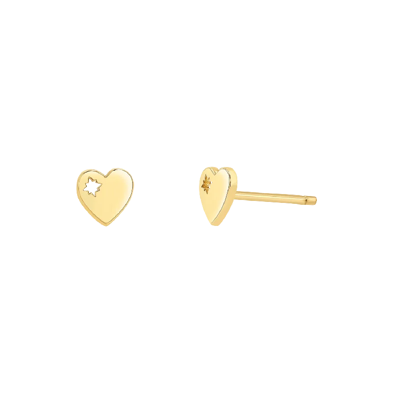 Limited-Stock Jewelry Clearance – Grab Your Favorites Now Mini Heart Stud Earrings