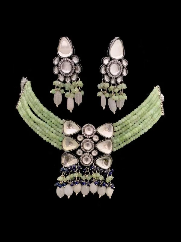 Jewelry Deals That Outshine The Rest Beaded Trilliant Kundan Choker