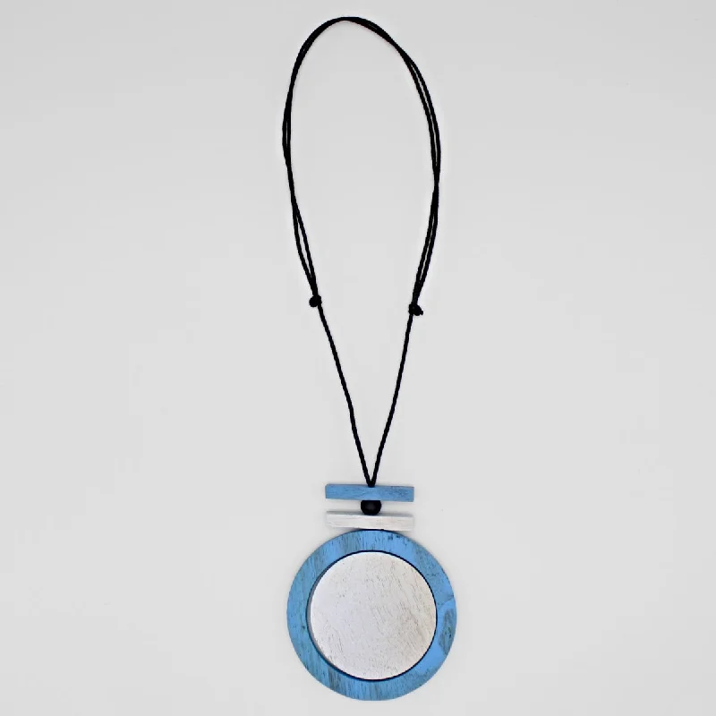 Get Ready To Sparkle – Special Jewelry Discounts Blue Harley Pendant Necklace